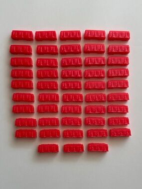 Ticket to Ride Europe - Game Replacement Train Pieces in Red